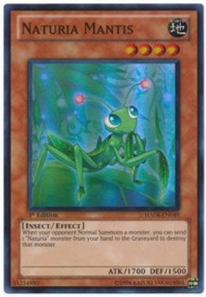 Naturia Mantis (Super Rare) [HA04-EN049] Hidden Arsenal 4 Unlimited
