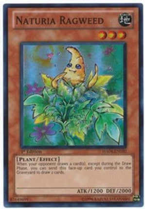 Naturia Ragweed (Super Rare) [HA04-EN050] Hidden Arsenal 4 1st Edition
