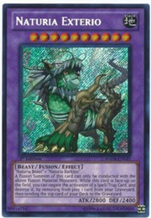 Naturia Exterio (Secret Rare) [HA04-EN055] Hidden Arsenal 4 1st Edition