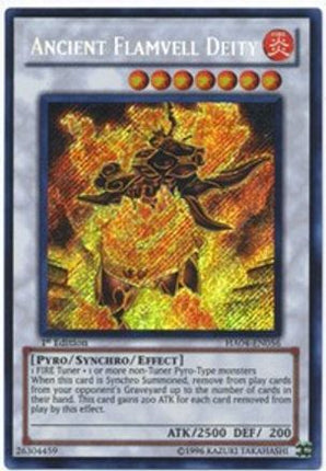 Ancient Flamvell Deity (Secret Rare) [HA04-EN056] Hidden Arsenal 4 Unlimited