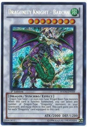 Dragunity Knight - Barcha [HA04-EN059] Secret Rare