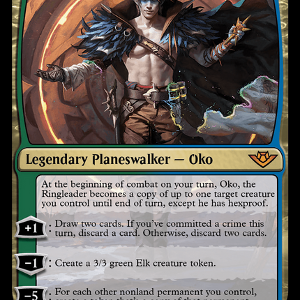 Oko, the Ringleader [Outlaws of Thunder Junction] Foil