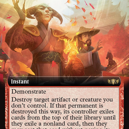 Transforming Flourish (Extended Art) [Commander: Tarkir: Dragonstorm]