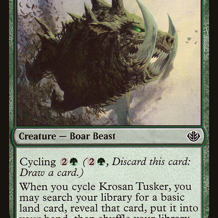 Krosan Tusker [Duel Decks Anthology: Garruk vs. Liliana]