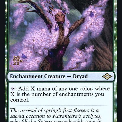 Sanctum Weaver [Modern Horizons 2 Promos] Prerelease Foil