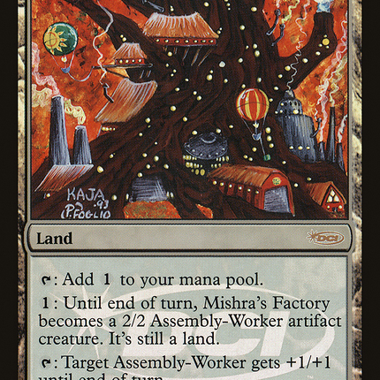 Mishra's Factory [Judge Gift Cards 2005] Foil