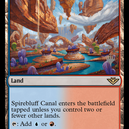 Spirebluff Canal [Outlaws of Thunder Junction Promos]