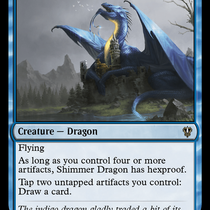 Shimmer Dragon [Murders at Karlov Manor Commander]