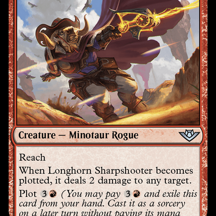 Longhorn Sharpshooter [Outlaws of Thunder Junction] Foil