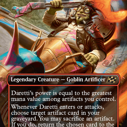 Daretti, Rocketeer Engineer (Borderless) [Aetherdrift]