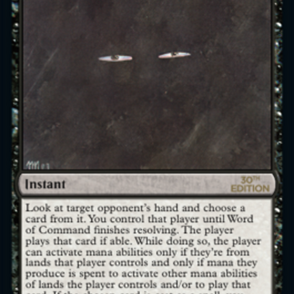 Word of Command [30th Anniversary Edition]