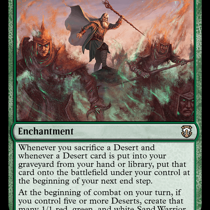 Desert Warfare [Modern Horizons 3 Commander] Foil
