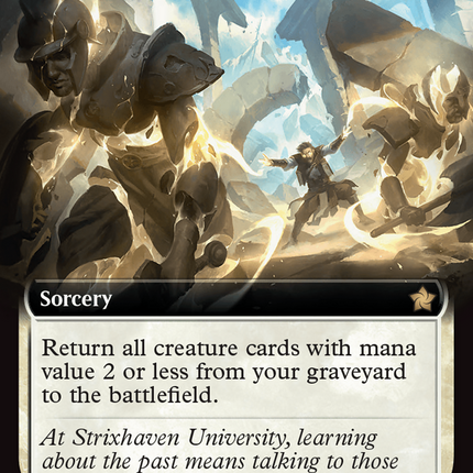 Raise the Past (Extended Art) [Foundations] Foil