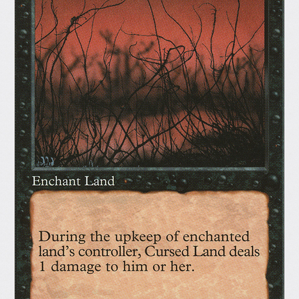 Cursed Land [Fifth Edition]
