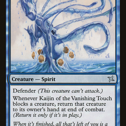 Kaijin of the Vanishing Touch [Betrayers of Kamigawa]