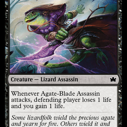 Agate-Blade Assassin [Bloomburrow] Foil