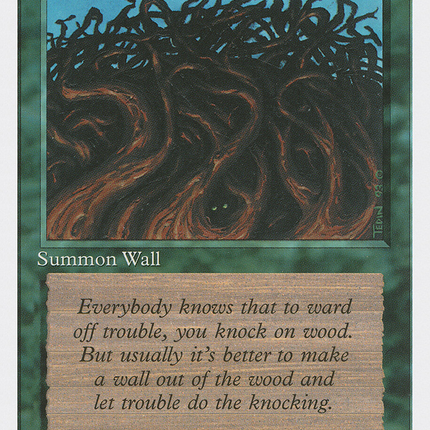 Wall of Wood [Fourth Edition]