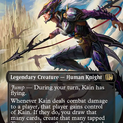 Kain, Traitorous Dragoon (Borderless) [FINAL FANTASY] Foil