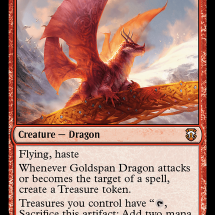 Goldspan Dragon [Modern Horizons 3 Commander] Foil