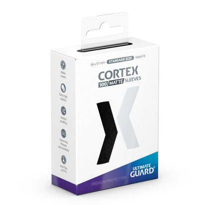 ULTIMATE GUARD - CORTEX SLEEVES - STANDARD SIZE - 100CT BLACK MATTE
