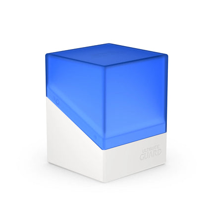 Ultimate Guard Blue/White SYNERGY Boulder Deck Case (100+)