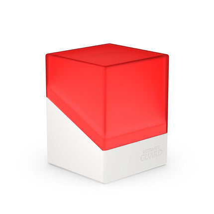 Ultimate Guard Red/White SYNERGY Boulder Deck Case (100+)