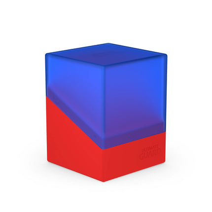 Ultimate Guard Blue/Red SYNERGY Boulder Deck Case (100+)