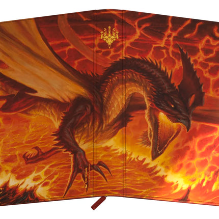Magic: the Gathering - Magmatic Hellkite Zipfolio 360 18-pocket Xenoskin