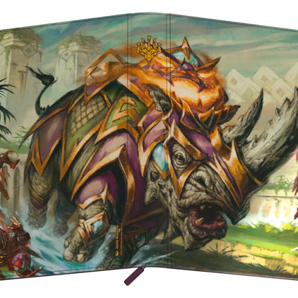 Magic: the Gathering - Skirmish Rhino Zipfolio 360 18-pocket Xenoskin