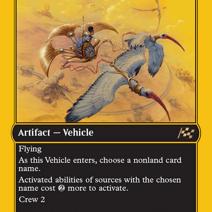 Skyseer's Chariot (First-Place Foil) [Aetherdrift] Foil