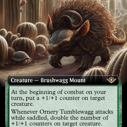 Ornery Tumblewagg (Extended Art) [Outlaws of Thunder Junction]