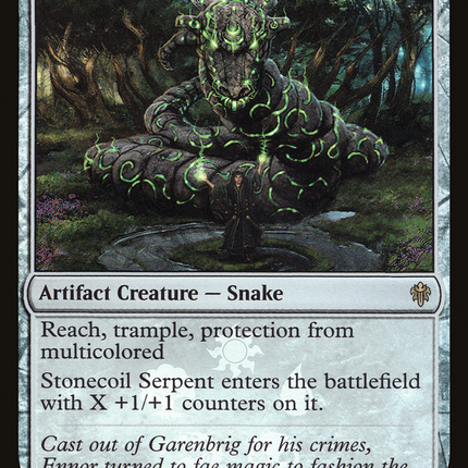 Stonecoil Serpent [Resale Promos] Foil
