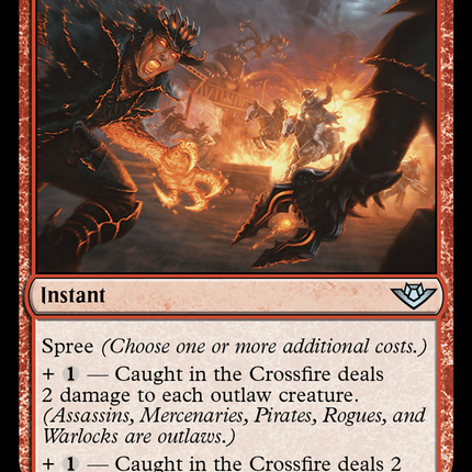 Caught in the Crossfire [Outlaws of Thunder Junction] Foil