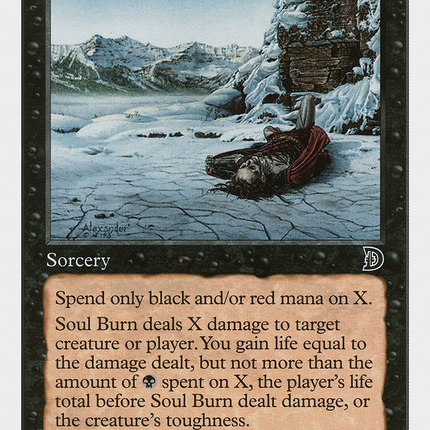 Soul Burn [Deckmasters]