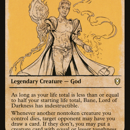 Bane, Lord of Darkness (Showcase) [Commander Legends: Battle for Baldur's Gate]
