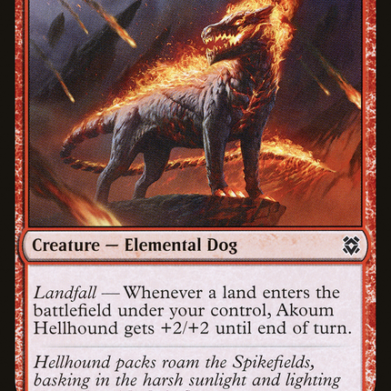 Akoum Hellhound [Zendikar Rising]