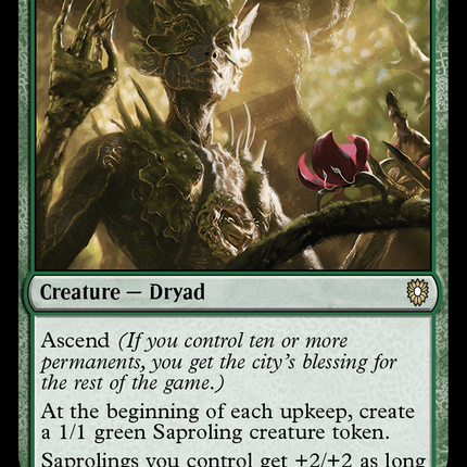 Tendershoot Dryad [Bloomburrow Commander]