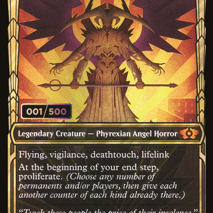 Atraxa, Praetors' Voice (Showcase) [Multiverse Legends] Serialized Foil