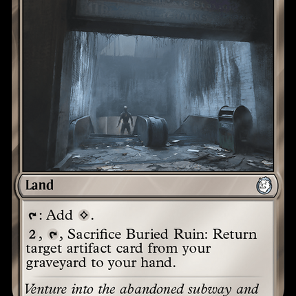 Buried Ruin [Fallout] Surge Foil