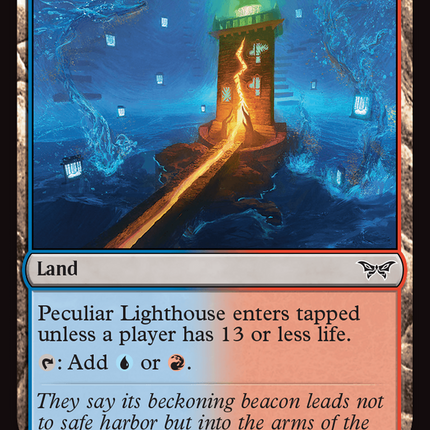 Peculiar Lighthouse [Duskmourn: House of Horror] Foil