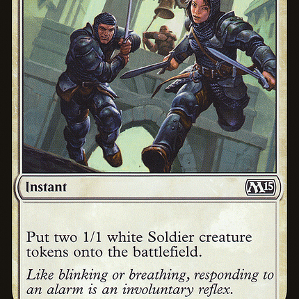Raise the Alarm [Magic 2015]