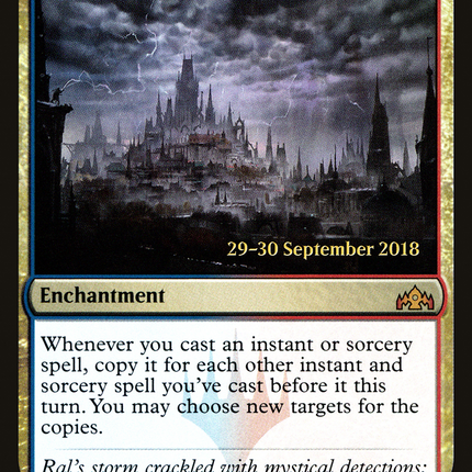 Thousand-Year Storm [Guilds of Ravnica Promos] Prerelease Foil