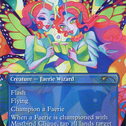 Mistbind Clique (Borderless) [Secret Lair Drop] Foil