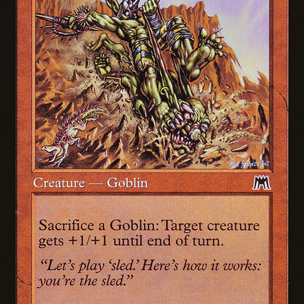 Goblin Sledder [Onslaught]