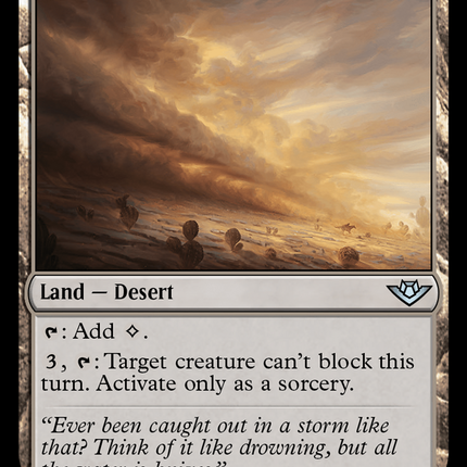 Sandstorm Verge [Outlaws of Thunder Junction] Foil