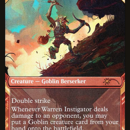 Warren Instigator (Showcase) [Secret Lair Drop]