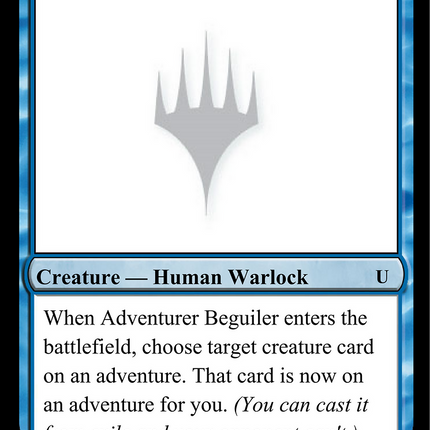 Adventurer Beguiler [Unknown Event]