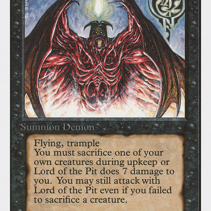Lord of the Pit [Unlimited Edition]