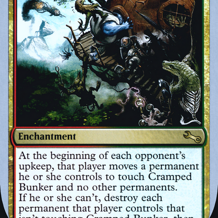 Cramped Bunker [The List (Unfinity Foil Edition)] Foil