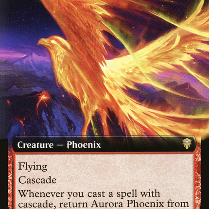 Aurora Phoenix (Extended Art) [Commander Legends]